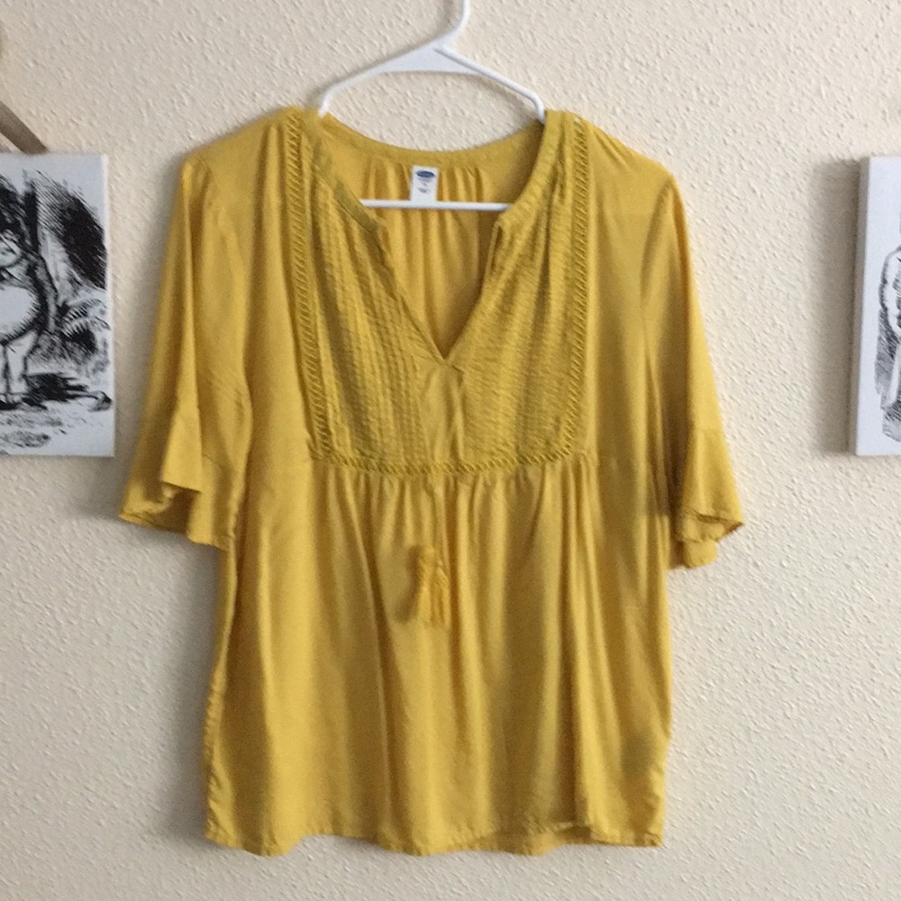 Yellow tunic